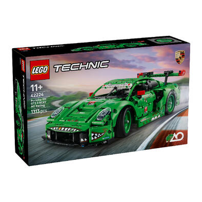 LEGO Technic Porsche 911 GT3 R REXY AO Racing Car 42224