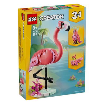 LEGO Creator 3 in 1 Wild Animals: Pink Flamingo 31170