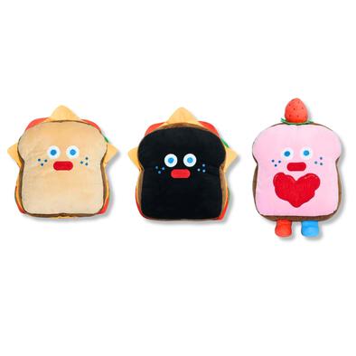 Brunch Brother หมอนตุ๊กตา Toast ขนาด 12 นิ้ว - คละแบบ