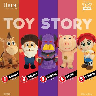 Urdu Action Softoy Series 8: Disney Pixar Toy Story Blind Box - Assorted	