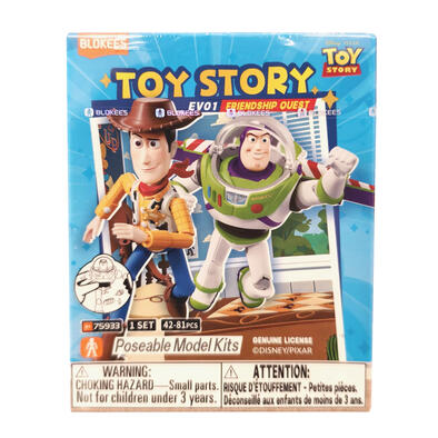 Blokees Toy Story EV01 Friendship Quest - Blind Box Model kits  (1 กล่อง)