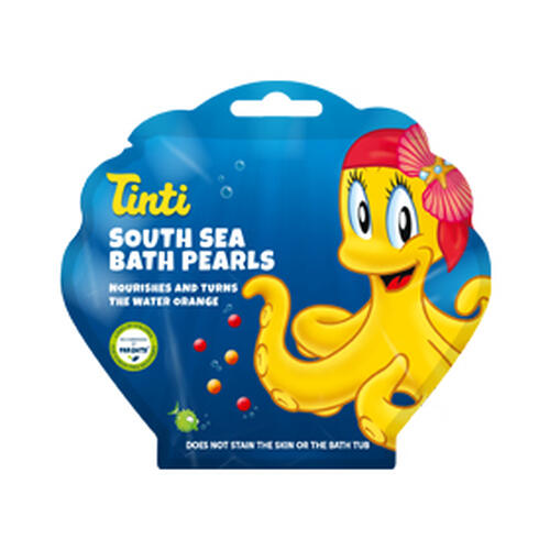 Tinti ทินตี้ ไข่มุกอาบน้ำ เปลี่ยนสีน้ำ สีส้ม