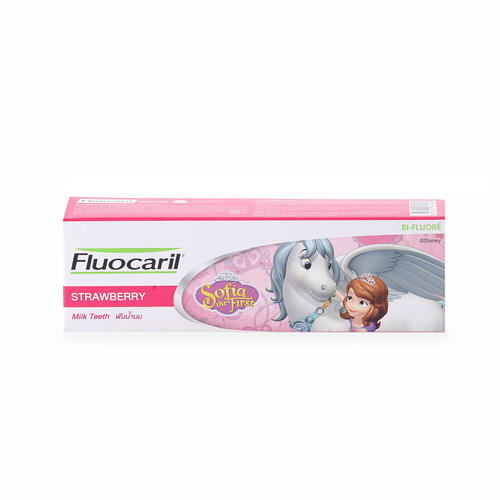 Fluocaril Kids Toothpaste Milk Teeth Strawberry 65G