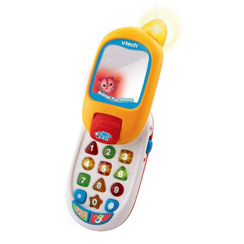 Vtech วีเทค แอนิมอล ฟัน โฟนโทรศัพท์มือถือแบบสไลด์สีสันสดใส