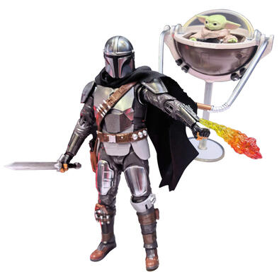 Star Wars Action Figures Mandalorian and Grogu