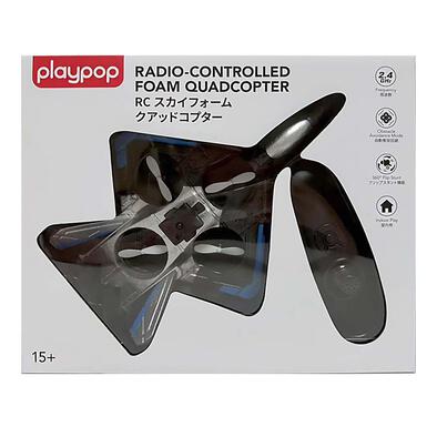 playpop Radio-Controlled Foam Quadcopter