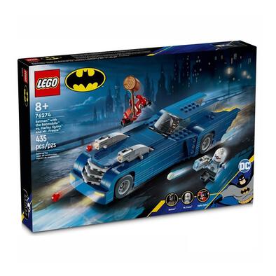 LEGO Batman Batman With The Batmobile vs. Harley Quinn And Mr. Freeze 76274
