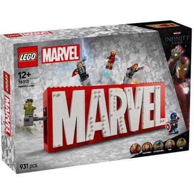 LEGO Marvel Marvel Logo & Minifigures 76313