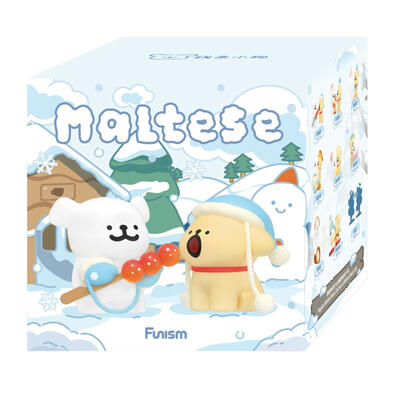 Funism Maltese Cuddly Moments Series Blind Box - Assorted