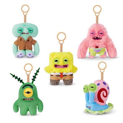 Fuggler SpongeBob Collab  Keyrings 5" Series 1 - Assorted (1 Pcs)