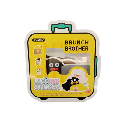 Brunch Brother สติกเกอร์ติดกระเป๋าเดินทาง