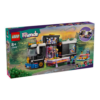 LEGO Friends Pop Star Music Tour Bus 42619