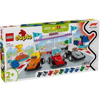 LEGO Duplo F1 Team Race Cars & Drivers 10445