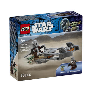 LEGO Star Wars The Mandalorian & Grogu's Speeder Bike 75436