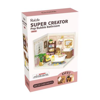 Rolife Pop Bubble Bathroom