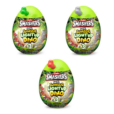 Smashers Jurassic Series 1 Mini Jurassic Light-up Dino - Assorted