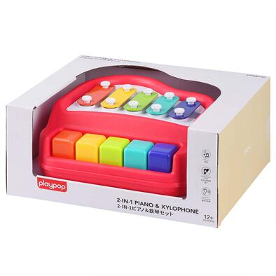 playpop 2-In-1 Piano & Xylophone